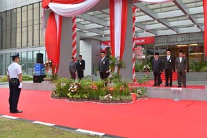 BRK Gelar Upacara Kemerdekaan di Menara Dang Merdu